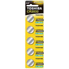 TOSHIBA μπαταρία CR2032 5τεμ
