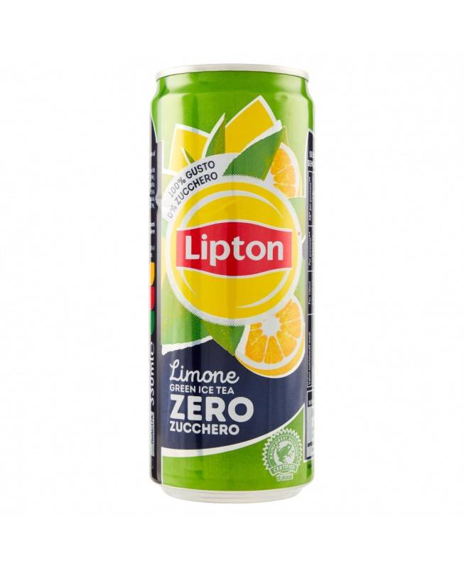 LIPTON κρύο τσάι πράσινο λεμόνι χωρίς ζάχαρη 330ml