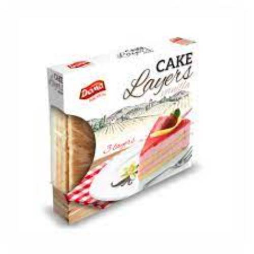 DOMA layers παντεσπάνι βανίλια 3τεμ 400gr
