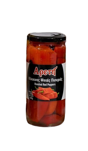 ΑΡΕΤΗ πιπεριές κόκκινες ψητές 460gr
