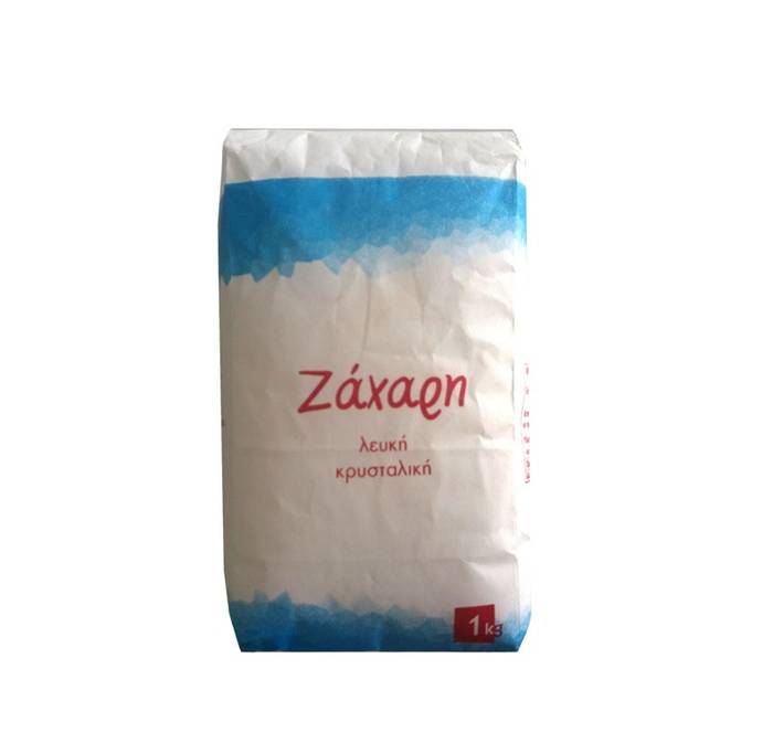 Ζάχαρη λευκή κρυσταλλική 1kg