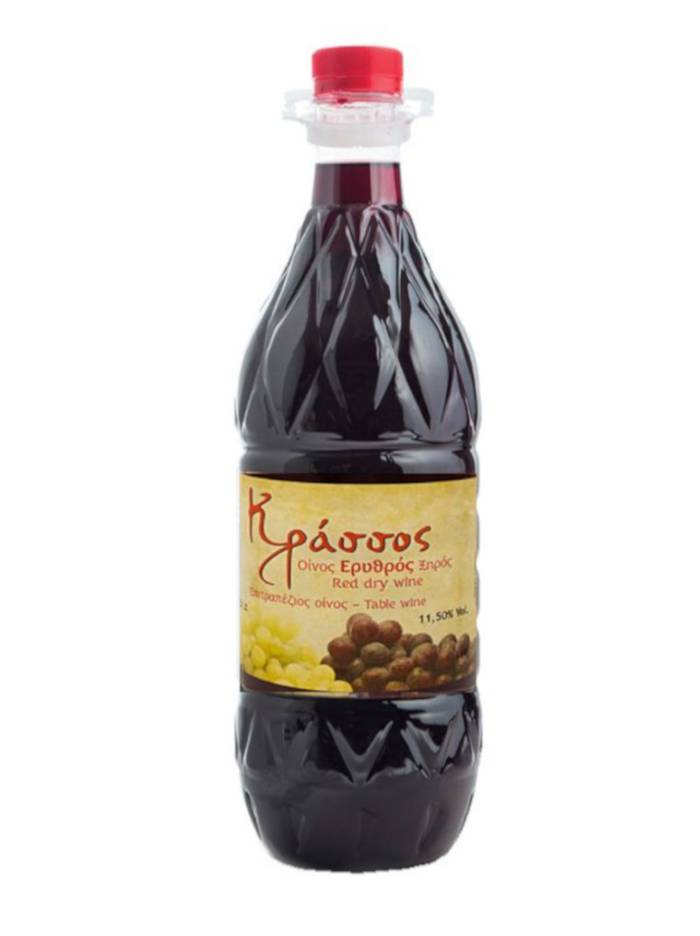 ΝΙΚΟΛΑΟΥ Κράσσος οίνος ερυθρός ξηρός 1.5lt