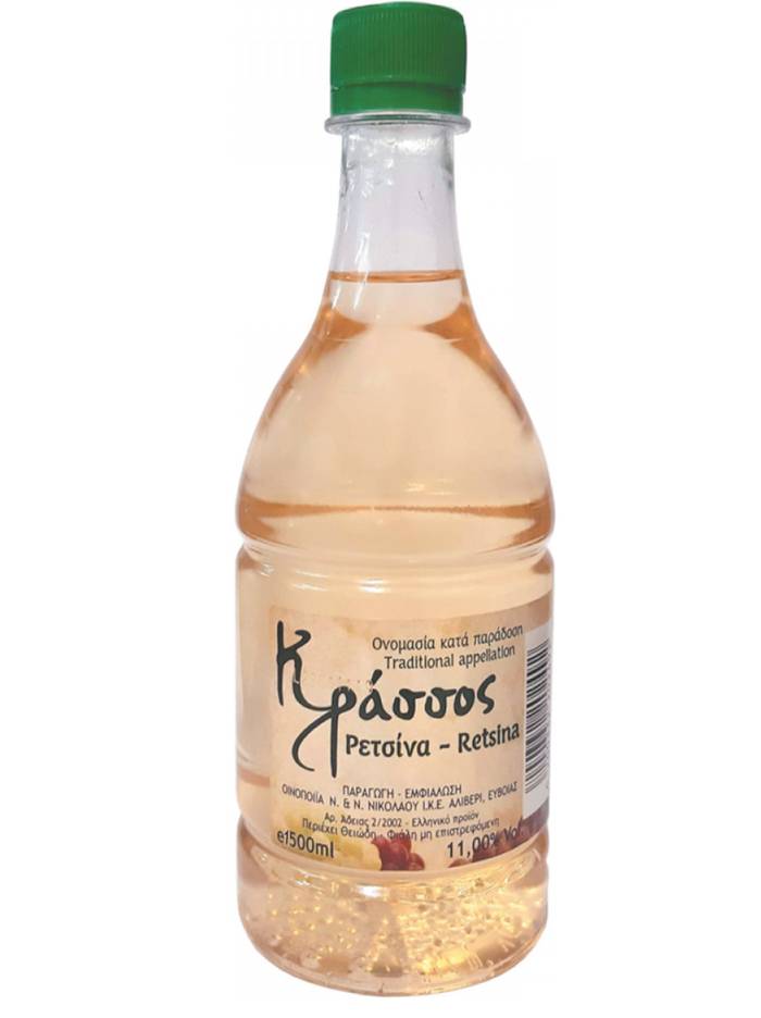 ΝΙΚΟΛΑΟΥ Κράσσος ρετσίνα 1,5lt