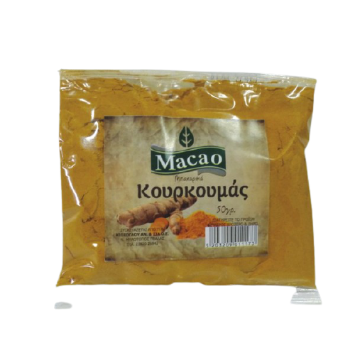 MACAO κουρκουμάς τριμμένος 50gr
