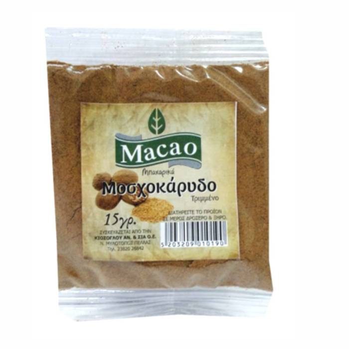MACAO μοσχοκάρυδο τριμμένο 15gr
