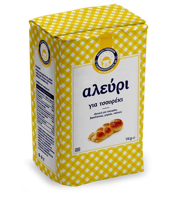 ΜΥΛΟΙ ΓΡΕΒΕΝΩΝ αλεύρι για τσουρέκια 1kg