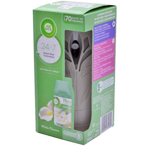 AIR WICK Freshmatic αυτόματη συσκευή διάχυσης αρώματος και ανταλλακτικό Φρεσκάδα και Γιασεμί 250ml