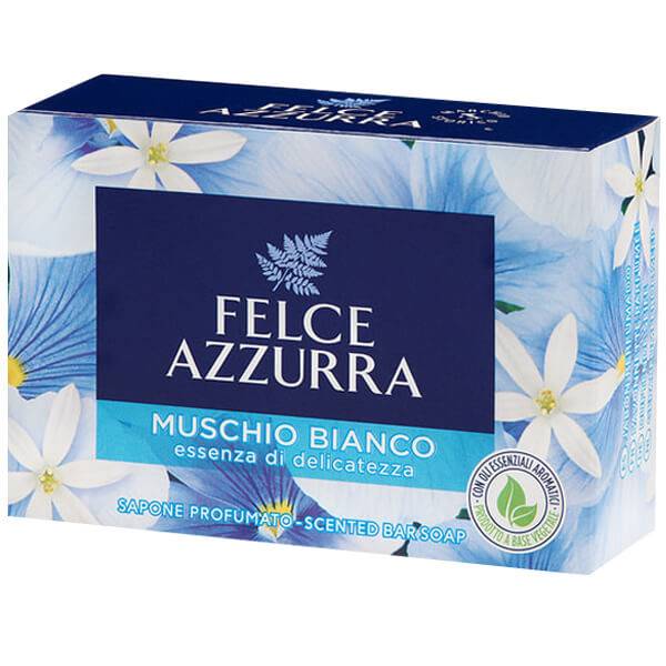 FELCE AZZURRA σαπούνι λευκός μόσχος 100gr