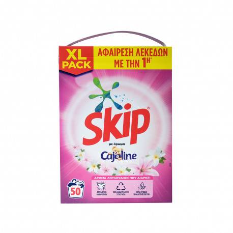 SKIP σκόνη πλυντηρίου ρούχων Λίλιουμ και Φρούτα του Δάσους 50μεζ 3,25kg