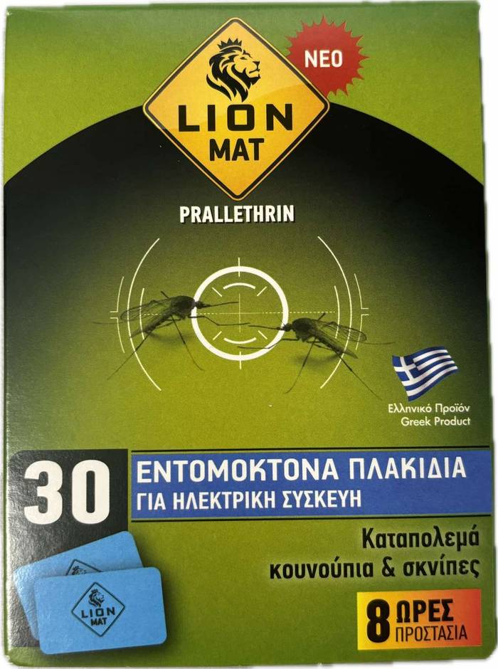 LION εντομοαπωθητικά πλακίδια 30τεμ