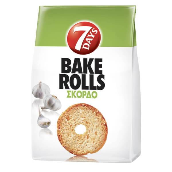 7 DAYS bake rolls σκόρδο 150gr