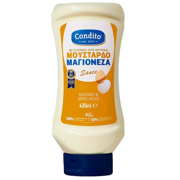 CONDITO μουσταρδομαγιονέζα top down 435ml
