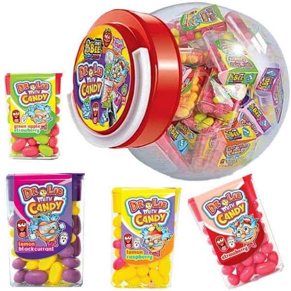 JOHNY BEE καραμελάκια mini candy soccer 70x16gr