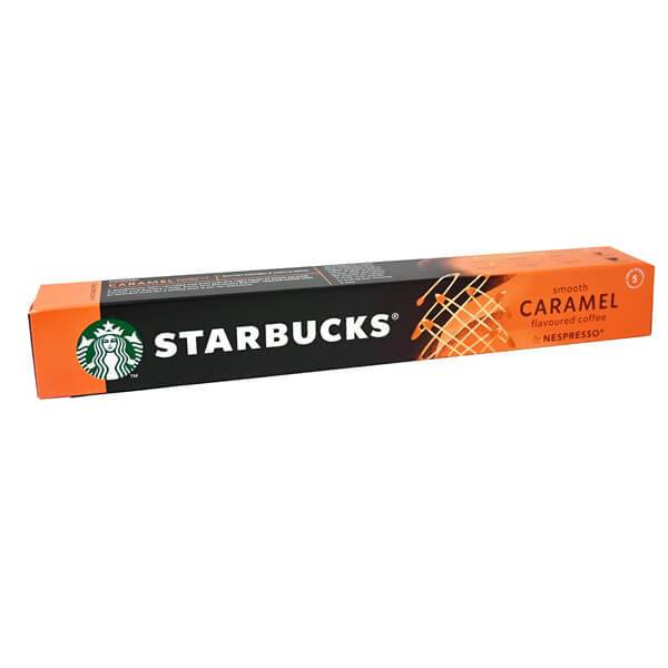 STARBUCKS καφές σε κάψουλες espresso smooth caramel συμβατές με μηχανή Nespresso 10τεμ