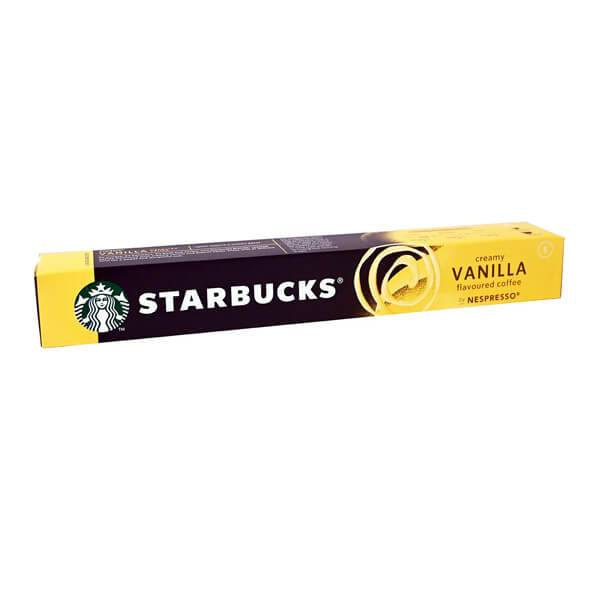 STARBUCKS καφές σε κάψουλες espresso vanilla creamy συμβατές με μηχανή Nespresso 10τεμ