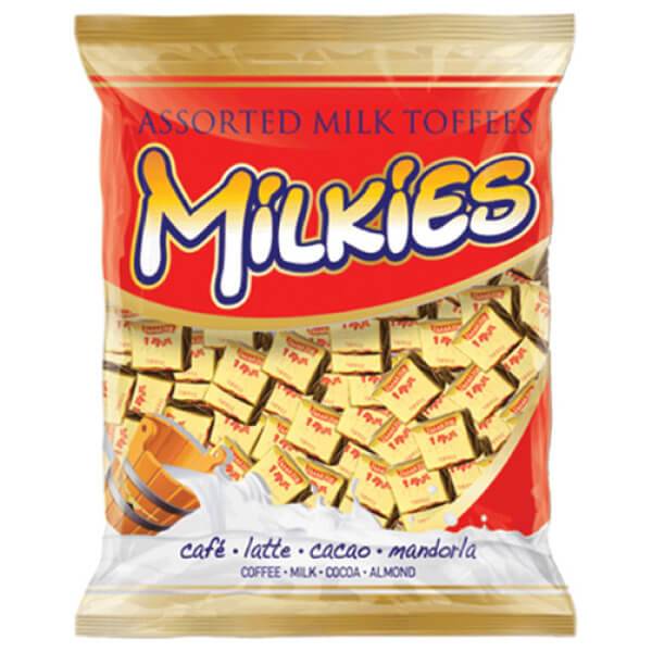 MILKIES καραμέλες toffee σε 4 γεύσεις 1kg