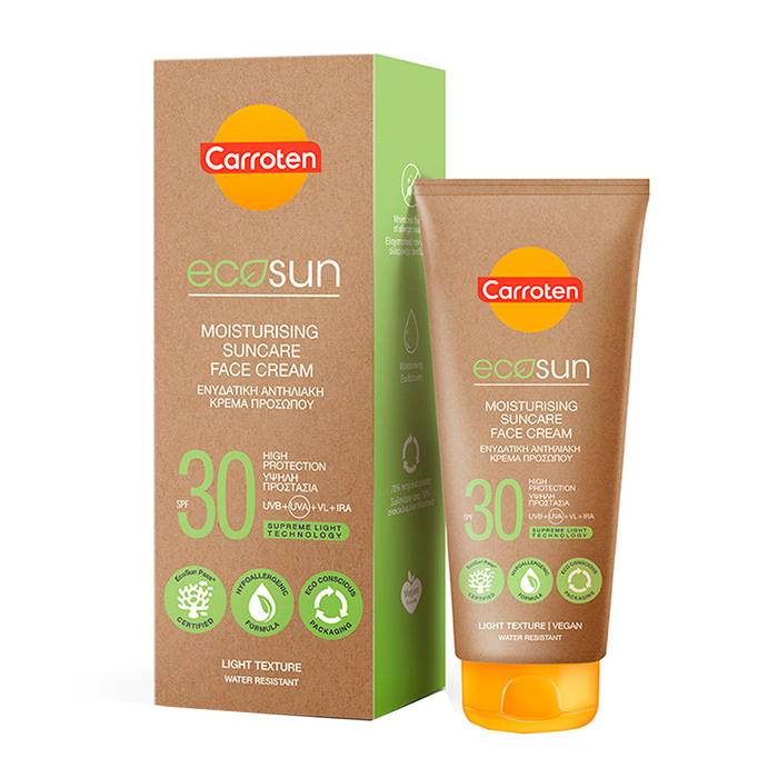 CARROTEN αντιηλιακή ενυδατική κρέμα προσώπου Eco Sun SPF30+ 50ml
