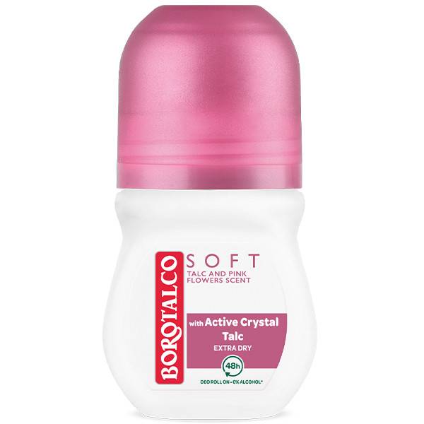 BOROTALCO αποσμητικό σώματος roll-on Soft 50ml