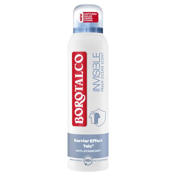 BOROTALCO αποσμητικό σώματος spray Invisible Fresh 150ml