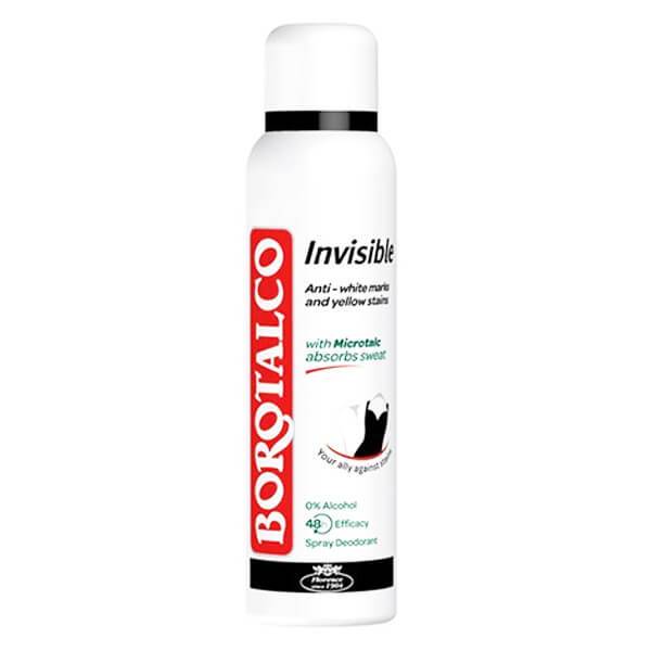 BOROTALCO αποσμητικό σώματος spray Invisible 150ml