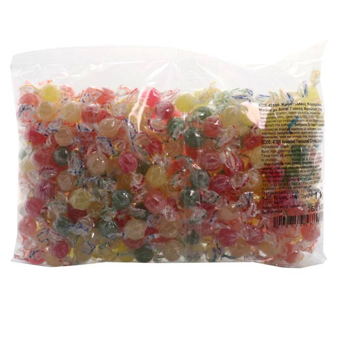 OSCAR Crystal καραμέλες φρούτων μπίλια 1kg