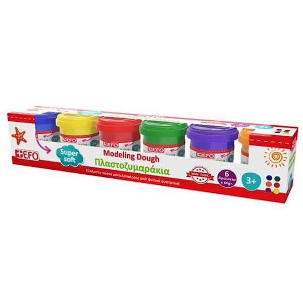 +EFO πλαστοζυμαράκια 6x60gr