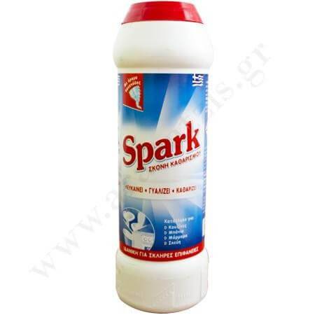 SPARK σκόνη καθαρισμού cleaning powder που λευκαίνει, γυαλίζει και καθαρίζει 500gr