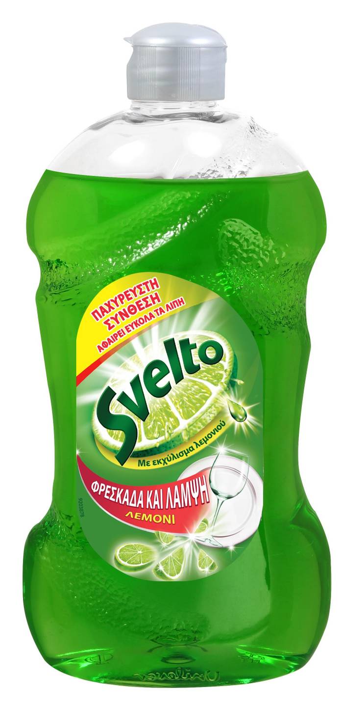 SVELTO υγρό πιάτων με λεμόνι 500ml