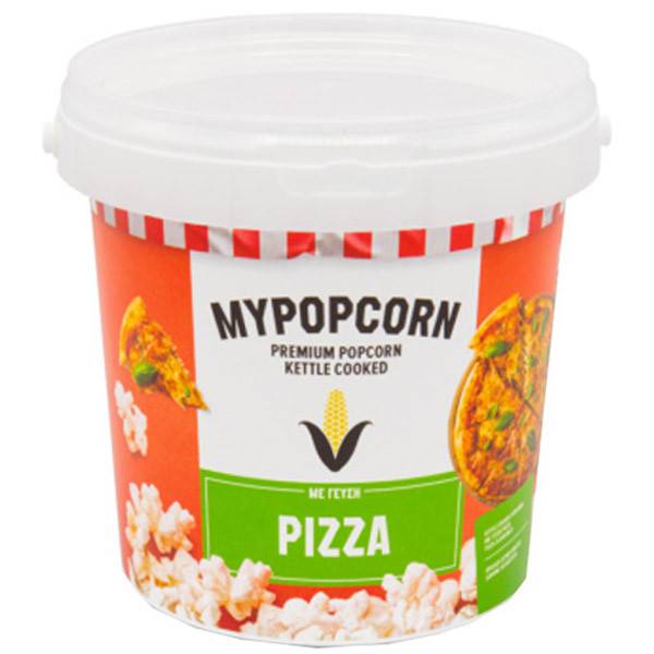 MYPOPCORN ποπ κορν με πίτσα 45gr