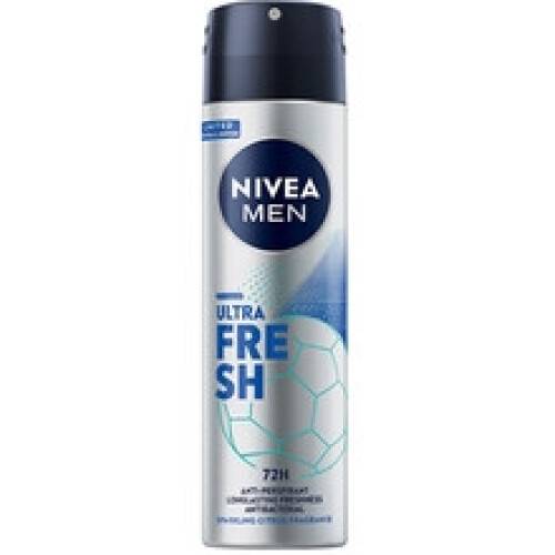 NIVEA αποσμητικό σώματος spray men ultra fresh 150ml