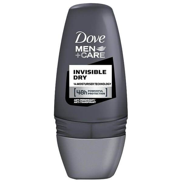 DOVE αποσμητικό σώματος roll-on Men και Care Invisible Dry 50ml