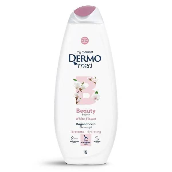 DERMOMED αφρόλουτρο beauty white flower 650ml
