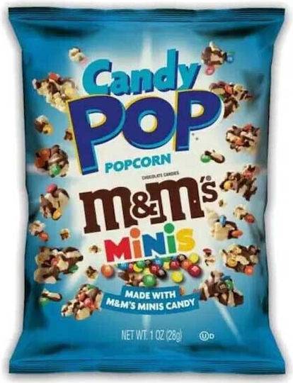 CANDY POP ποπ κορν minis MκαιM's 28gr