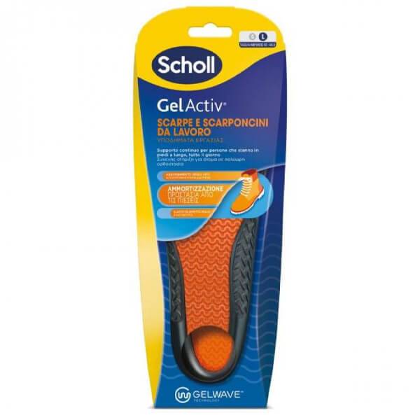 SCHOLL πάτοι παπουτσιών gel activ υποδημάτων εργασίας large