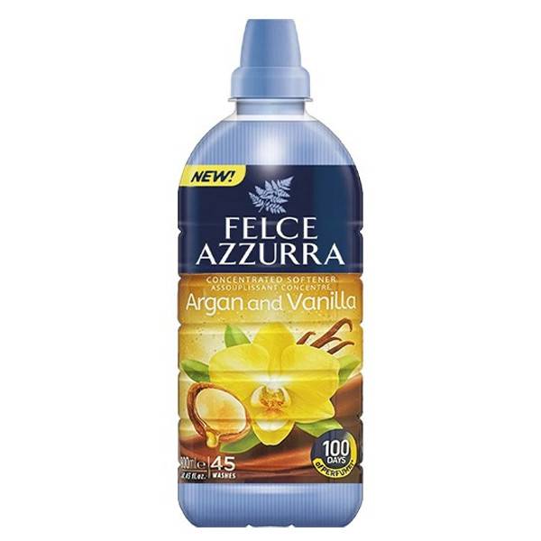 FELCE AZZURRA συμπυκνωμένο μαλακτικό αργανέλαιο και βανίλια 900ml
