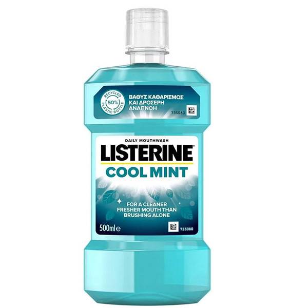 LISTERINE στοματικό διάλυμα cool mint antiseptic 500ml