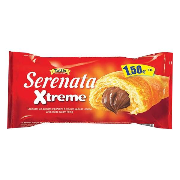 BINGO Serenata κρουασάν με κρέμα κακάο 250gr