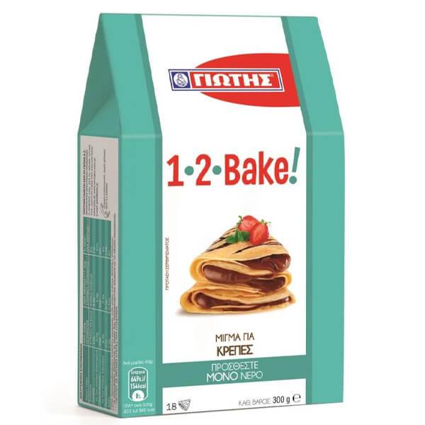 ΓΙΩΤΗΣ 1-2 bake μείγμα για κρέπες 300gr