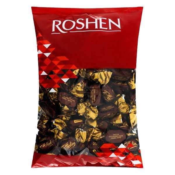 ROSHEN σοκολατάκια toffelini sweets με γέμιση κρέμα κακάο 1kg