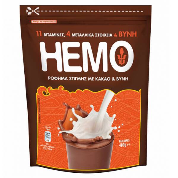 ΓΙΩΤΗΣ hemo βιταμινούχο ρόφημα σακούλα 400gr
