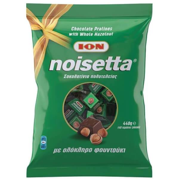 ΙΟΝ σοκολατίνια γάλακτος noisetta με ολόκληρο φουντούκι 440gr