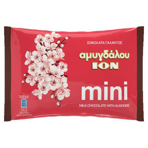 ΙΟΝ σοκολάτα γάλακτος αμυγδάλου mini 350gr