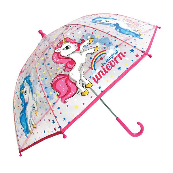 CHANOS ομπρέλα παιδική με μπαστούνι unicorn 45cm