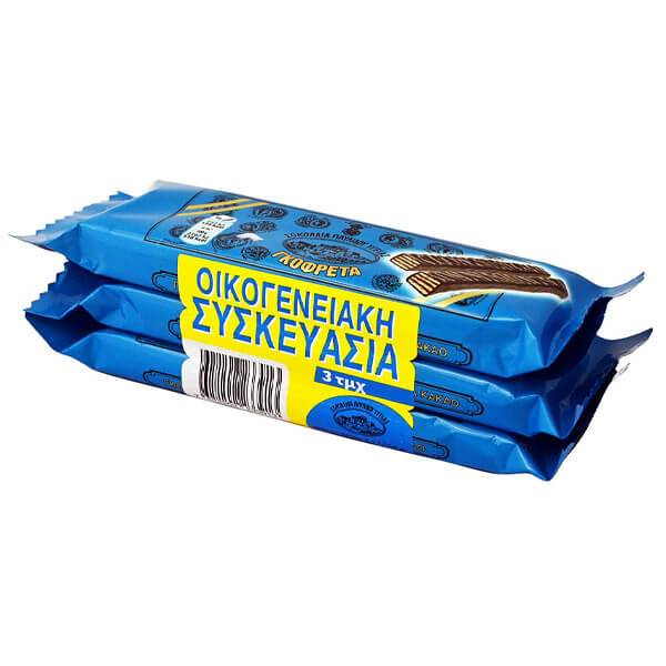 ΠΑΥΛΙΔΗΣ γκοφρέτα υγείας 3x34gr