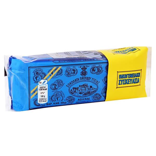 ΠΑΥΛΙΔΗΣ σοκολάτα υγείας 4x30gr