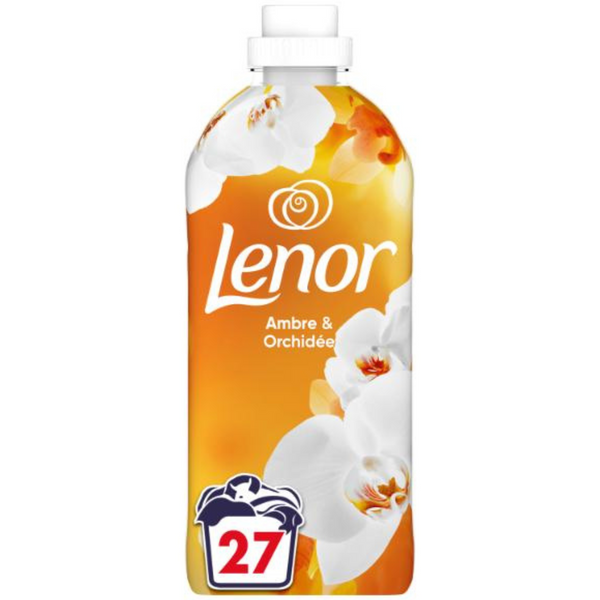 LENOR συμπυκνωμένο μαλακτικό ρούχων ambre και orchidee 27μεζ 567ml