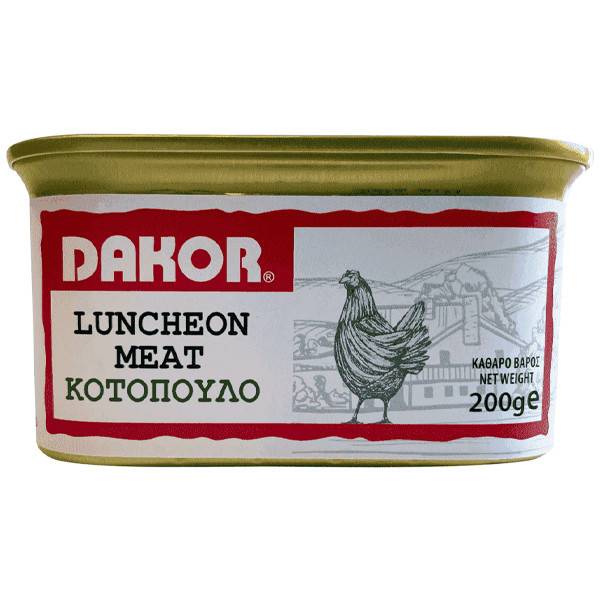 DAKOR luncheon meat κοτόπουλο 200gr