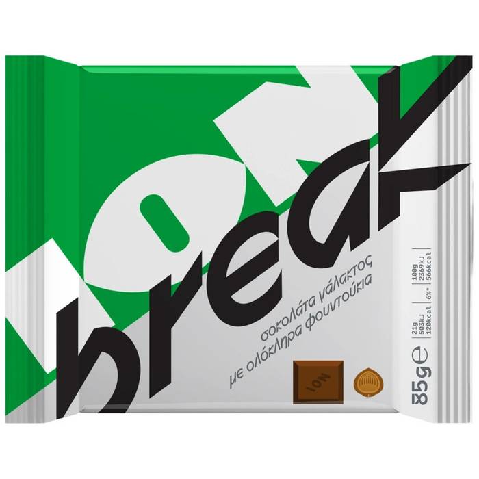 ΙΟΝ Break σοκολάτα γάλακτος με φουντούκια 85gr