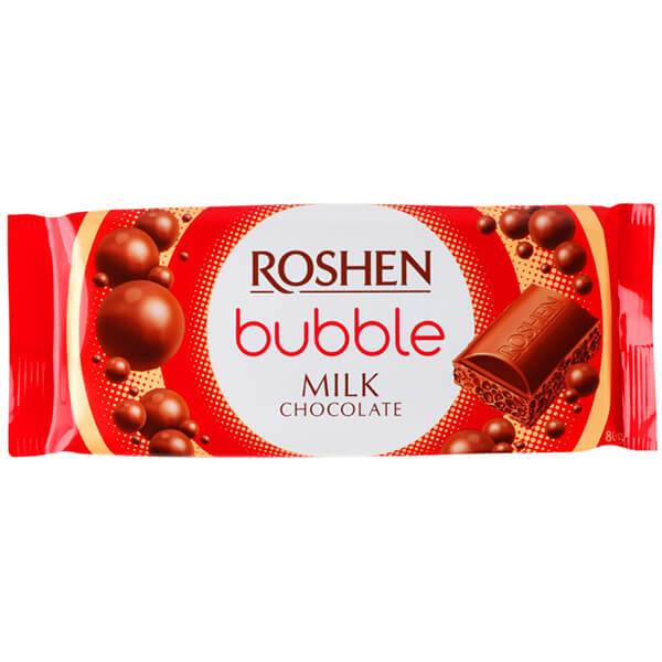 ROSHEN σοκολάτα bubble γάλακτος 80gr