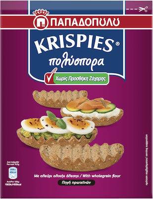 ΠΑΠΑΔΟΠΟΥΛΟΥ παξιμάδια krispies πολύσπορα 200gr